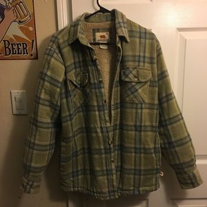 Dakota Grizzly Flannel Sherpa
